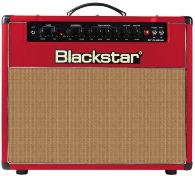 Photo of Blackstar HT CLUB 40 RED Limited Edition Series 40 watt 12" Valve Electric Guitar Amplifier Combo