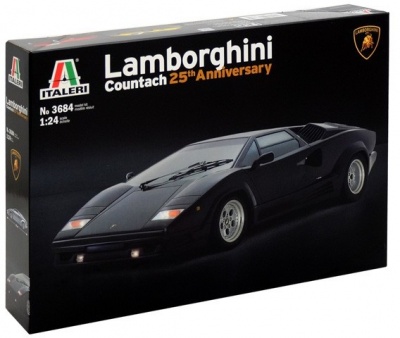 Photo of Italeri - 1/24 Lamborghini Countach - 25th Anniversary