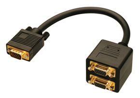 Photo of Lindy 2-Way VGA Splitter Cable