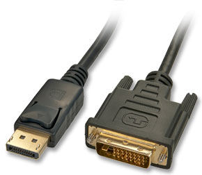 Photo of Lindy 3m Displayport to DVi Cable