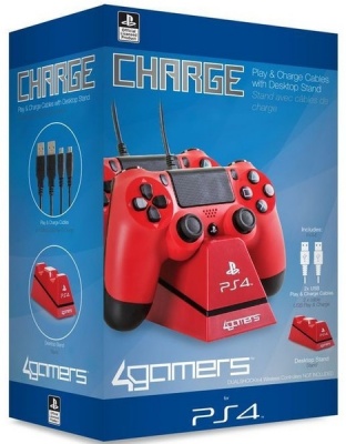 Photo of 4Gamers Twin Charge Play and Charge Cables