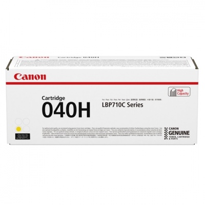 Photo of Canon Cartridge 040H Yellow Toner - 10 000 Pages