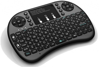 Photo of Zoweetek 2.4GHz 92-K Mini Wireless Keyboard with Touchpad - Black