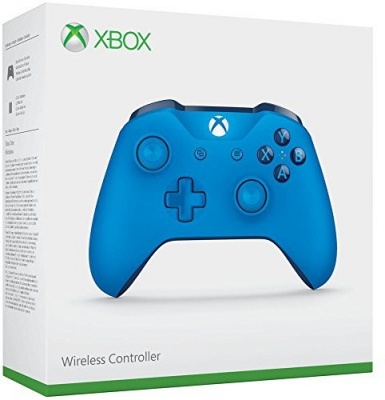 Photo of Microsoft - Wireless Controller with Bluetooth technology - Blue