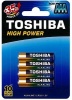 Toshiba Batteries - Toshiba AAA High Power Alkaline Batteries Photo