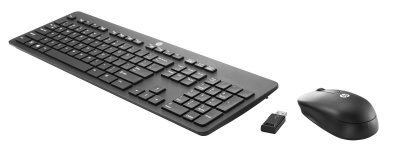 Photo of HP - Slim Wireless Keyboard and Mouse
