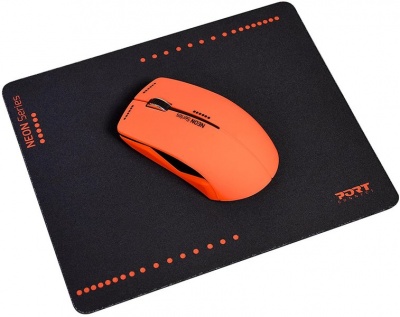 Photo of Port Designs - Wireless Mouse - Crimson Red Mouse Pad