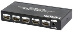 Photo of HDCVT HDMI Splitter Distributes 1 HDMI Source to 4 HDMI Displays Simultaneously