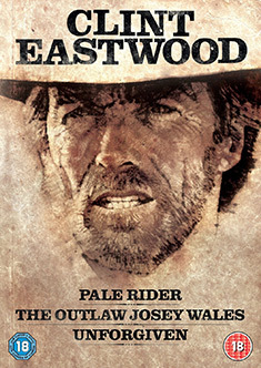 Photo of Clint Eastwood Westerns Collection - Pale Rider / Unforgiven / Outlaw Josey Wales
