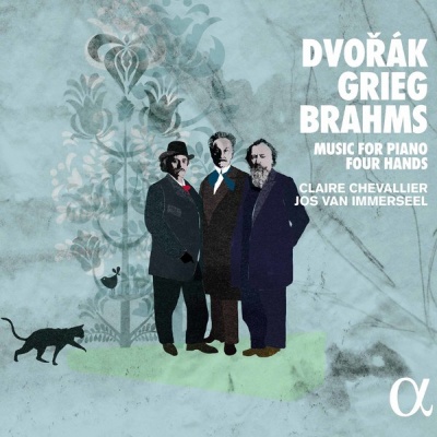 Photo of Alpha Brahms / Dvorak / Grieg - Dvorak Grieg & Brahms: Music For Piano Four Hands