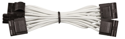 Photo of Corsair - 4 Pin Peripheral Type 4 PSU Cable - White