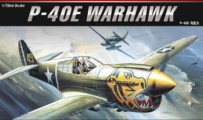 Photo of Academy - 1/72 - Curtiss P-40E Warhawk
