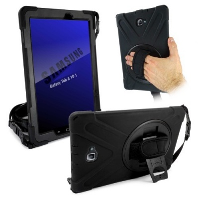 Photo of Tuff Luv Tuff-Luv Rugged Case and Stand For Samsung Galaxy Tab a 10.1 P580/P585