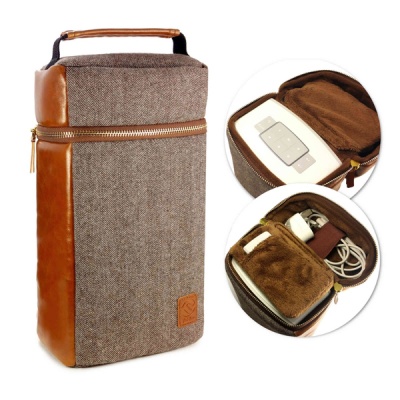 Photo of Tuff Luv Tuff-Luv Herringbone Tweed NFC Travel Case For Bose Sound Touch 10