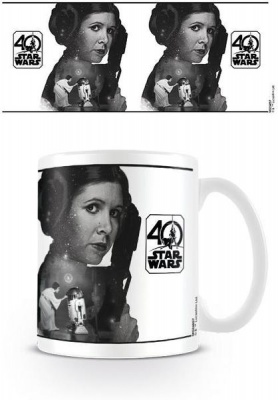 Star Wars 40th Anniversary Princess Leia Mug
