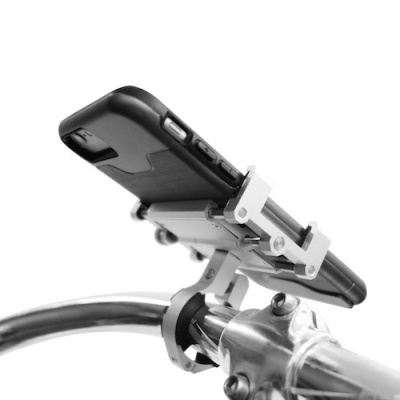 Photo of Macally - Aluminium Bike Mount For Smartphone and Apple iPhones - Silver Aluminium