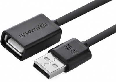Photo of Ugreen 2m USB Type-A Male to USB Type-A Female USB 2.0 Extension Cable - Black