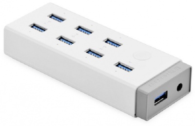 Photo of Ugreen 7-Port USB 3.0 Hub with 12v 4A Power Adapter - White
