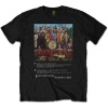 The Beatles - Sgt Pepper 8 Track Mens Black T-Shirt Photo