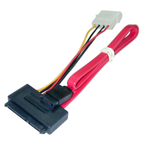 Photo of Lindy 0.5m Internal Sata Data & Power Cable