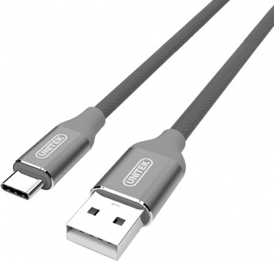 Photo of Unitek 1m USB-C Male to USB-A Male USB Cable - Space Grey