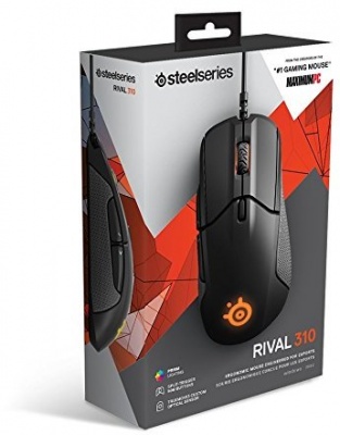 Photo of Steelseries - Rival 310 Ergonomic Gaming Mouse Prism RGB - Black