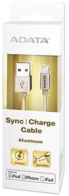 Photo of ADATA Lightning to USB Type-A USB Cable - Gold