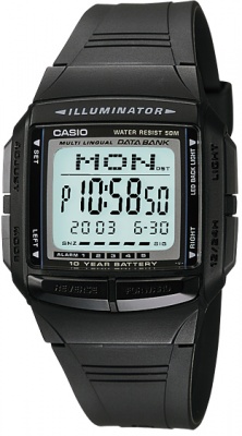 Photo of Casio Databank 50m Digital Watch - Black