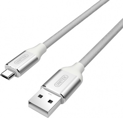 Photo of Unitek 1m USB-Micro to USB Type-A USB Cable - Silver