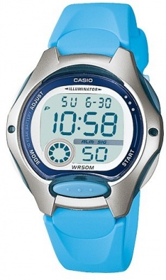 Photo of Casio Standard Collection 50m WR Digital Watch - Grey and Blue