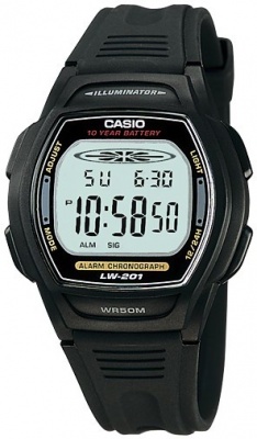 Photo of Casio Standard Collection 50m WR Digital Watch - Black