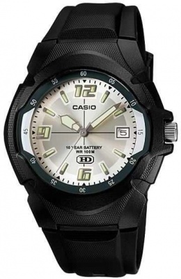 Photo of Casio Standard Collection 100m WR Analog - Black and White