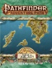 Paizo Pathfinder Campaign Setting: Ruins of Azlant Poster Map Folio Photo