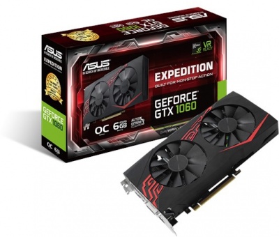Photo of ASUS Expedition GeForce GTX1060 6GB GDDR5 Graphics Card