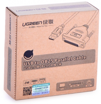 Photo of Ugreen 1.8m USB to DB25 Parallel Printer Cable