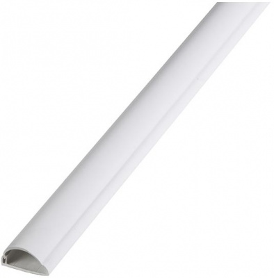 Photo of Ellies D Line 2 Mtr Length 30x15 Trunking 1/2 Sphere Self Adhesive
