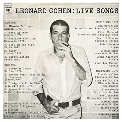 Photo of SONY CLASSICAL Leonard Cohen - Live Songs