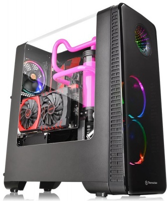 Photo of Thermaltake View 28 RGB Gull-Wing Window ATX Mid-Tower Chassis