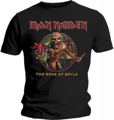 Photo of Iron Maiden - Book of Souls Eddie Circle Black T-Shirt