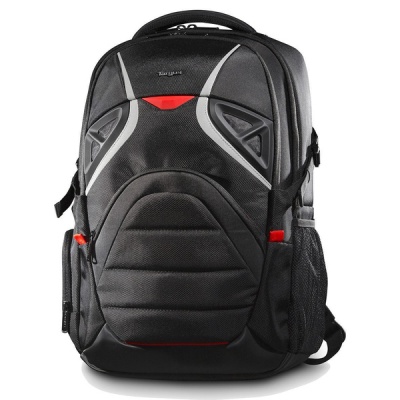 Photo of Targus - Strike Gaming 17.3" Backpack - Black/Red