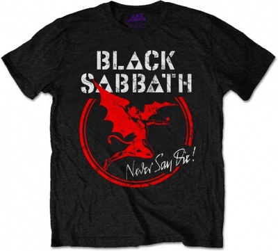 Photo of Black Sabbath - Archangel Never Say Die Mens Black T-Shirt