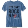 Burn Out BLACK Label The Rolling Stones Men's Fashion Tee: It's Only Rock 'n Roll Photo