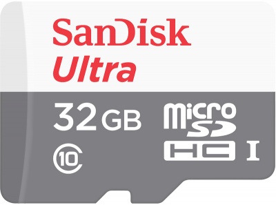 Photo of Sandisk Ultra MicroSDHC 32GB UHS-I Memory Card - Class 10