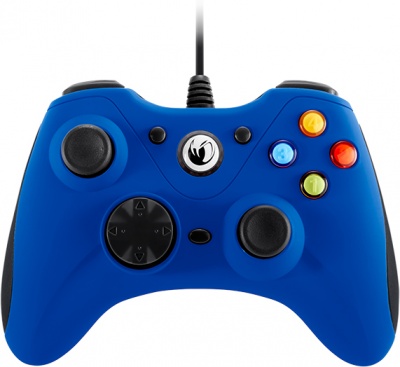 Photo of NACON - Vibrating Gaming Wired Controller - Blue