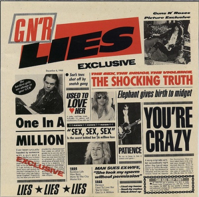 Photo of Imports Guns N Roses - G N R Lies