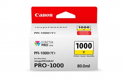 Photo of Canon PFI-1000 Y - Yellow