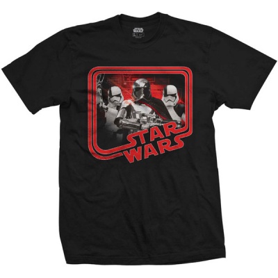 Photo of Star Wars Episode 8 Phasma Retro Mens Black T-Shirt