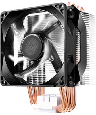 Photo of Cooler Master Hyper H411R Processor Heatsink - With White LED