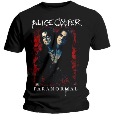 Photo of Alice Cooper Paranormal Splatter Mens Black T-Shirt
