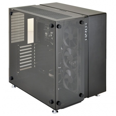 Photo of Lian Li PC-O9WX Midi-Tower Computer Case - Black